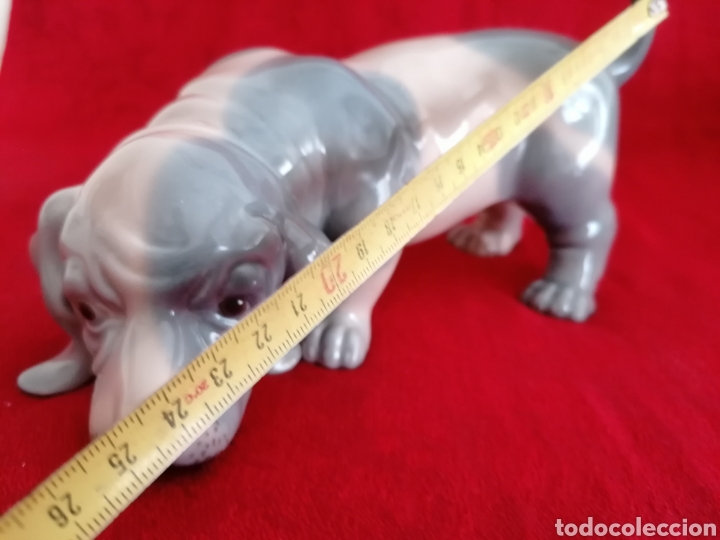 Antig&uuml;edades: Perro Porcelana Zaphir-Lladr&oacute;. - Foto 3