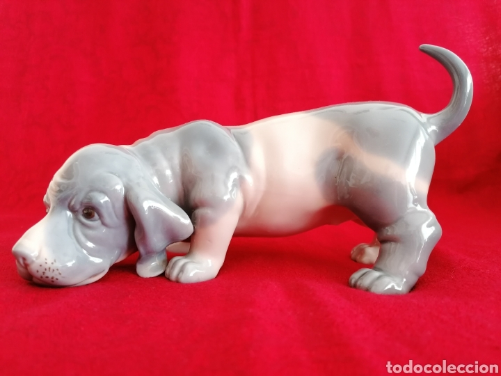 Antig&uuml;edades: Perro Porcelana Zaphir-Lladr&oacute;. - Foto 10