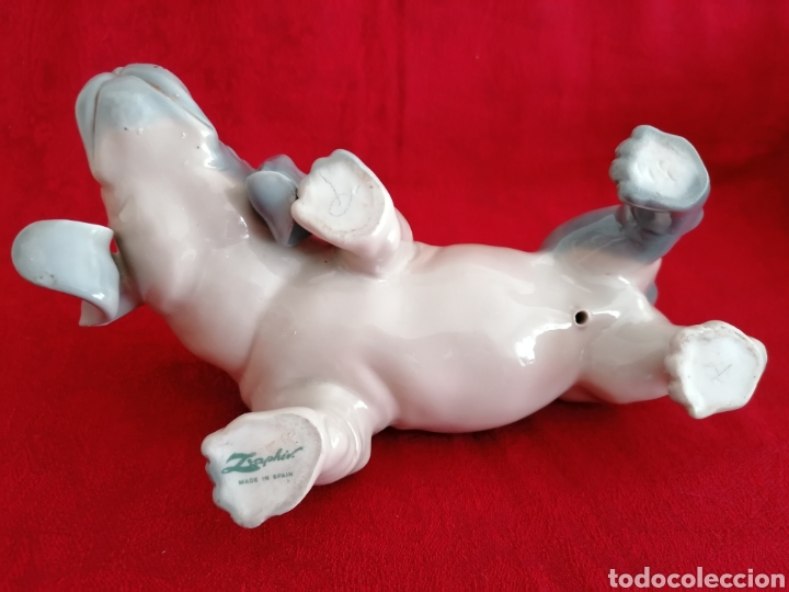 Antig&uuml;edades: Perro Porcelana Zaphir-Lladr&oacute;. - Foto 12