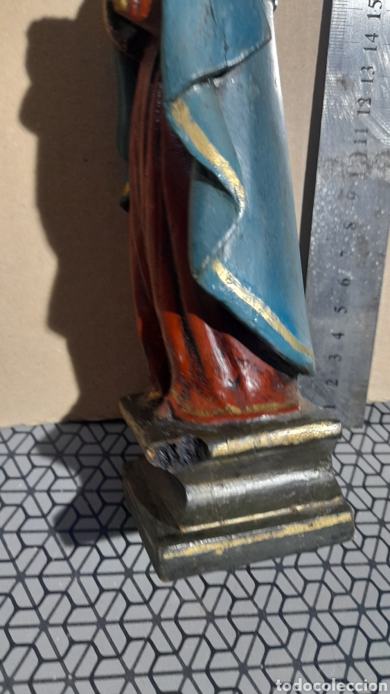 Antig&uuml;edades: Talla policromada Inmaculada Concepci&oacute;n - Foto 2