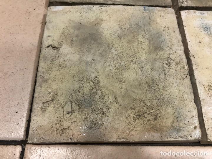 Antig&uuml;edades: LOTE DE 4 AZULEJOS FINALES SIGLO XIX - Foto 8