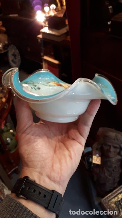Antig&uuml;edades: Cristal de opalina siglo XIX - Foto 7