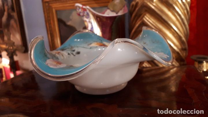 Antig&uuml;edades: Cristal de opalina siglo XIX - Foto 10