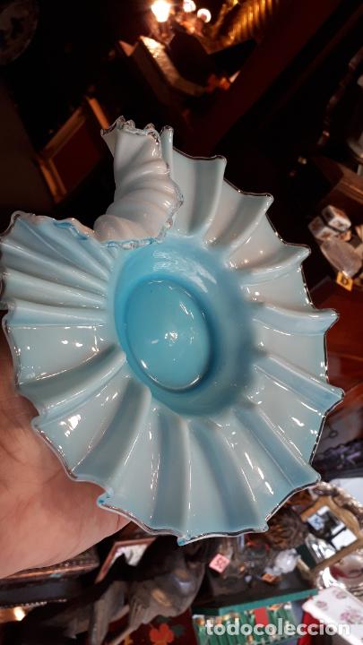 Antig&uuml;edades: Cristal de opalina siglo XIX. - Foto 6