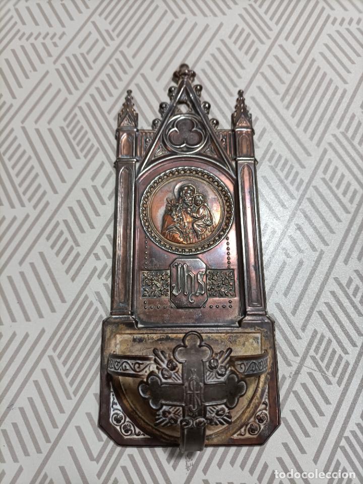 Antig&uuml;edades: Antigua benditera religiosa - Foto 1