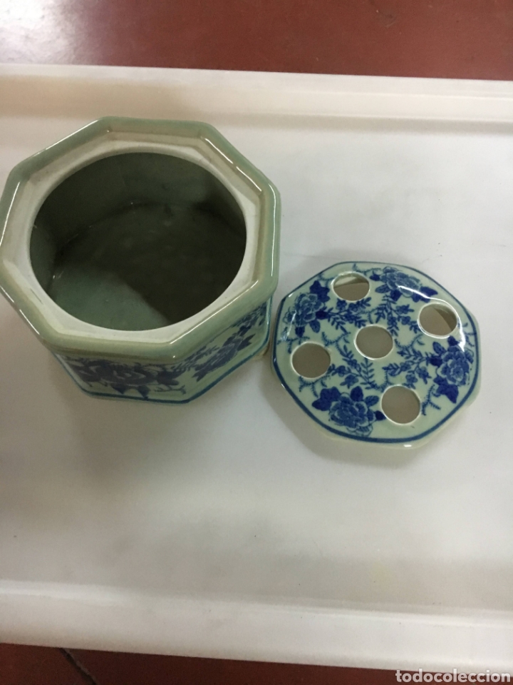 Antig&uuml;edades: Caja porcelana - Foto 2