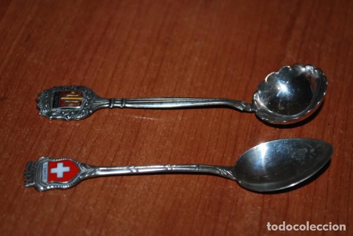 Antig&uuml;edades: Cuchara de plata Valencia y Schweza - Foto 2