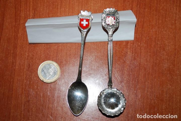 Antig&uuml;edades: Cuchara de plata Valencia y Schweza - Foto 3