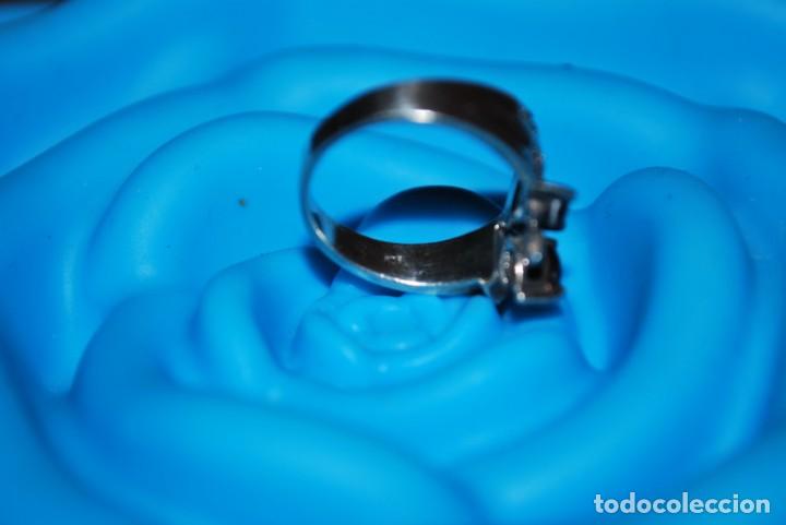 Antig&uuml;edades: Anillo de plata con granates y marquesitas - Foto 7