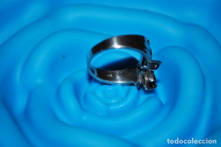 Antig&uuml;edades: Anillo de plata con granates y marquesitas - Foto 8