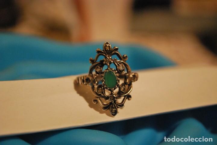 Antig&uuml;edades: Anillo de plata antiguo. - Foto 7