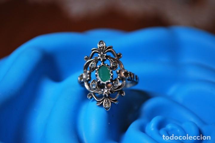 Antig&uuml;edades: Anillo de plata antiguo. - Foto 8