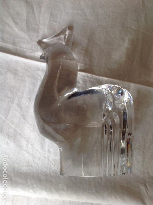 Antigüedades: Gallo de cristal Orrefors - Foto 1 - 301870773