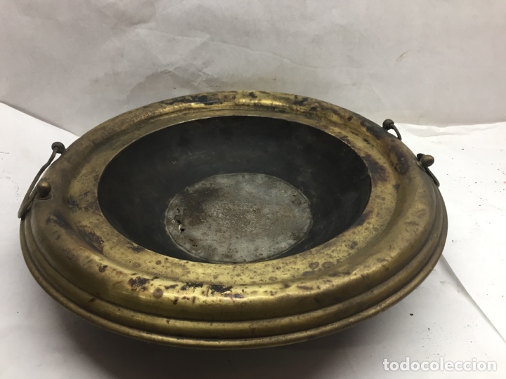 Antig&uuml;edades: Brasero de cobre - Foto 2