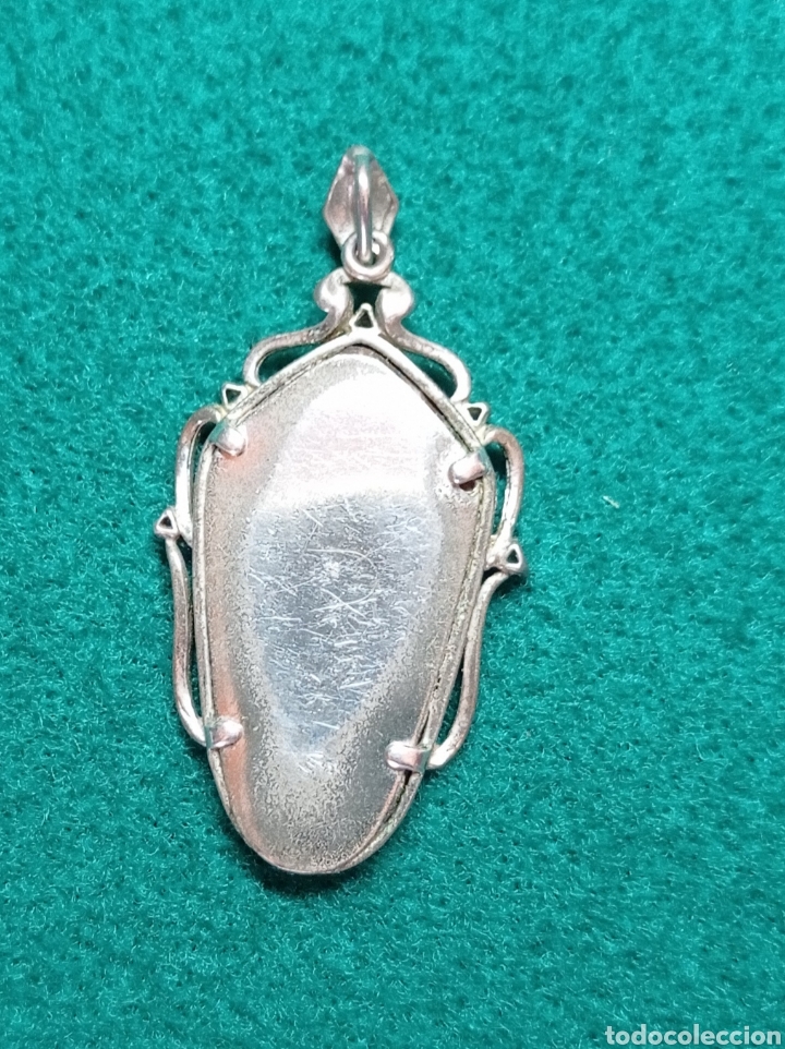 Antig&uuml;edades: PRECIOSA MEDALLA ESMALTADA CON VIRGEN - Foto 2