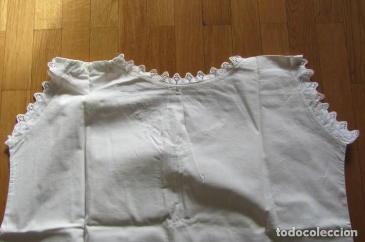 Antig&uuml;edades: Camis&oacute;n de hilo con encajes - Foto 10