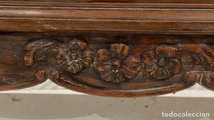 Antig&uuml;edades: Mesa camilla redonda de madera - Foto 3