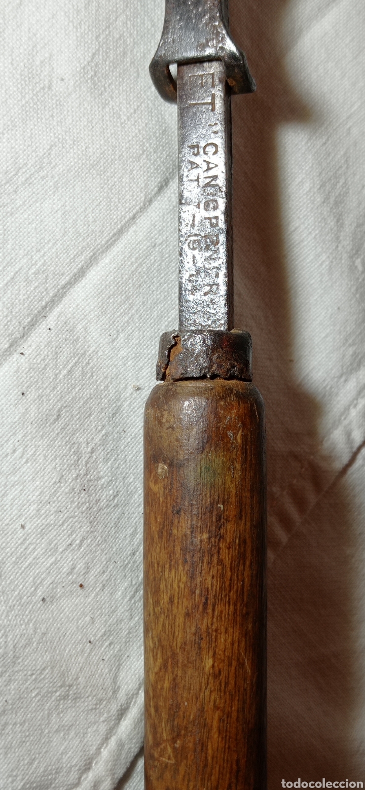 Antig&uuml;edades: Abrelatas MIDGET, CAN OPENER 19-7-1904 - Foto 19