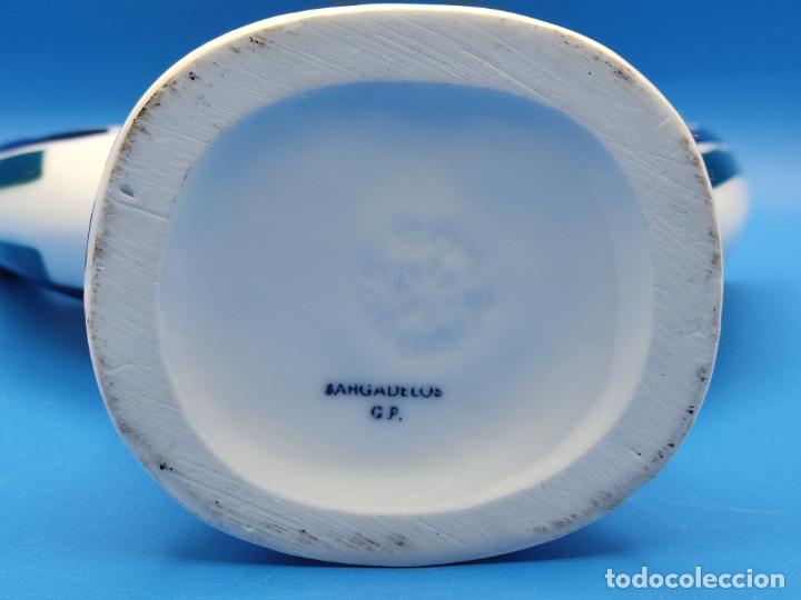 Antig&uuml;edades: CANDELABRO CINCO DEDOS DE SARGADELOS CON SELLO EN BASE - Foto 6