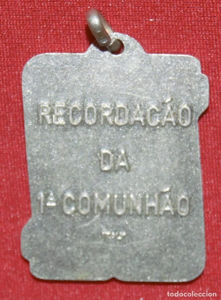 Antig&uuml;edades: Medalla religiosa Primera Comuni&oacute;n - Foto 2