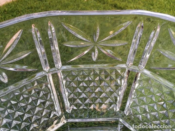 Antig&uuml;edades: Fuente octogonal de cristal tallado - Foto 7