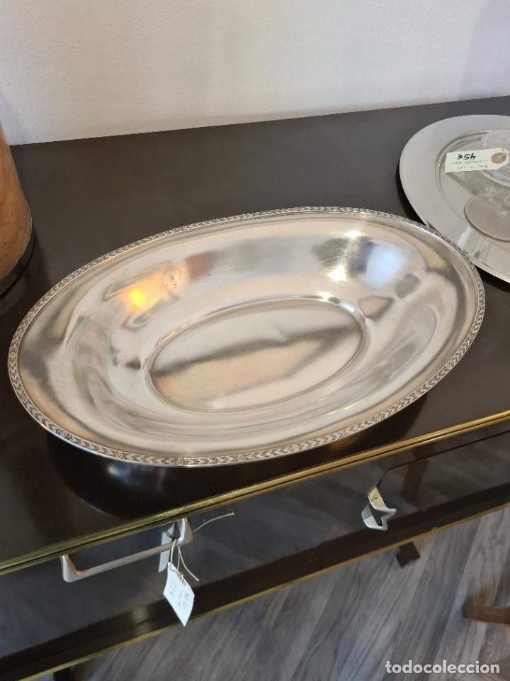 Antig&uuml;edades: Fuente metal plateado - Foto 1