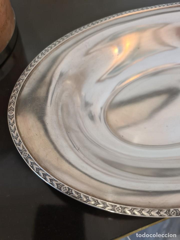 Antig&uuml;edades: Fuente metal plateado - Foto 4