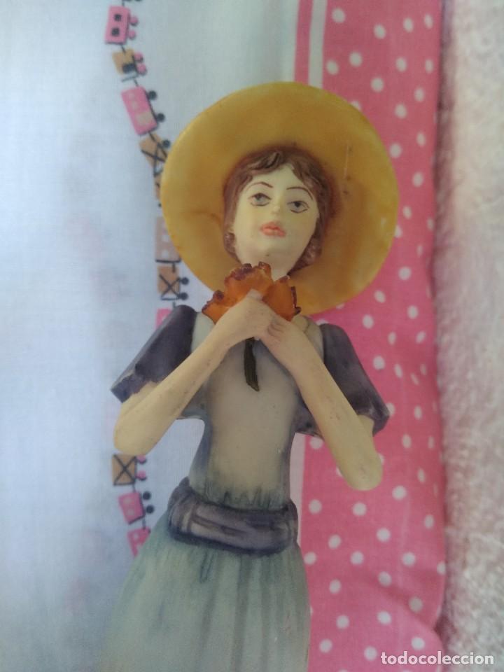 Antig&uuml;edades: Antigua figurita biscuit - Foto 10