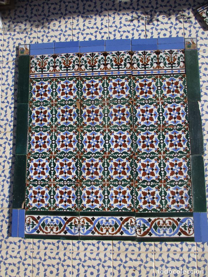 Antig&uuml;edades: Composicion azulejos Ramos Rejano - Foto 1