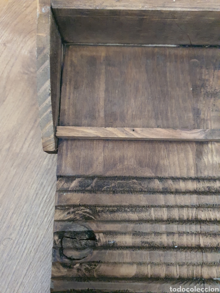 Antig&uuml;edades: Pila de madera decoraci&oacute;n . - Foto 2