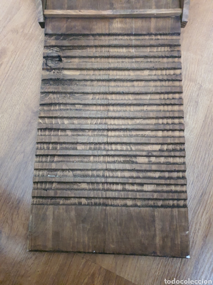 Antig&uuml;edades: Pila de madera decoraci&oacute;n . - Foto 5