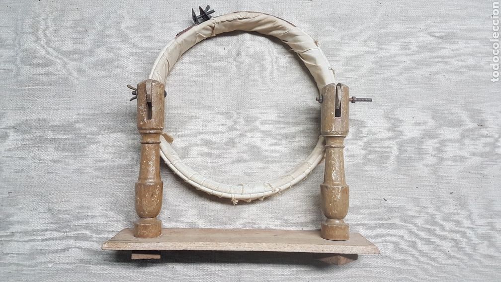 Antig&uuml;edades: Antiguo bastidor 22 cm - Foto 2