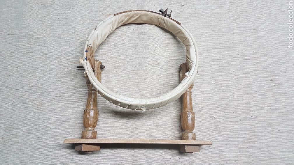 Antig&uuml;edades: Antiguo bastidor 22 cm - Foto 1