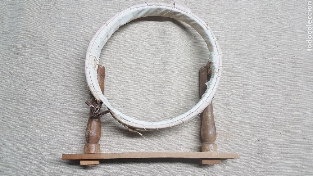 Antig&uuml;edades: Antiguo bastidor 21cm - Foto 1