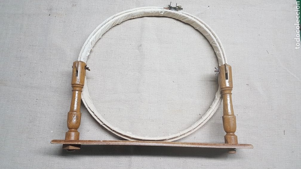 Antig&uuml;edades: Antiguo bastidor 38 cm &ntilde;z - Foto 2