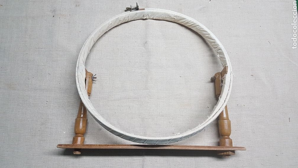 Antig&uuml;edades: Antiguo bastidor 38 cm &ntilde;z - Foto 1