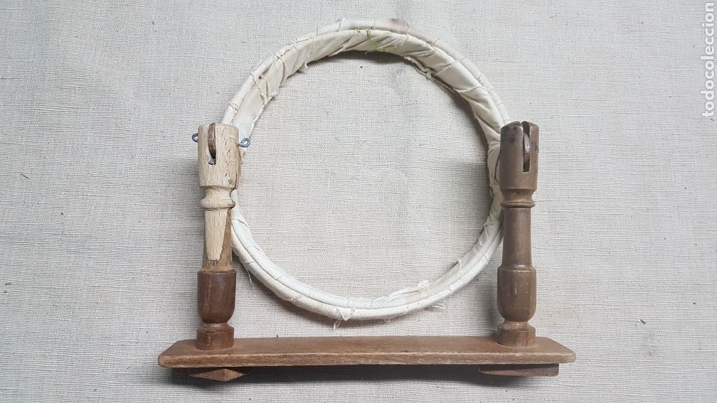Antig&uuml;edades: Antiguo bastidor 20,5cm &ntilde;z - Foto 2