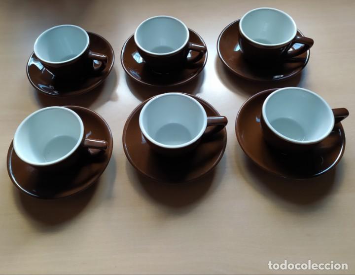 Antig&uuml;edades: JUEGO DE TAZAS ANTIGUO - Foto 1