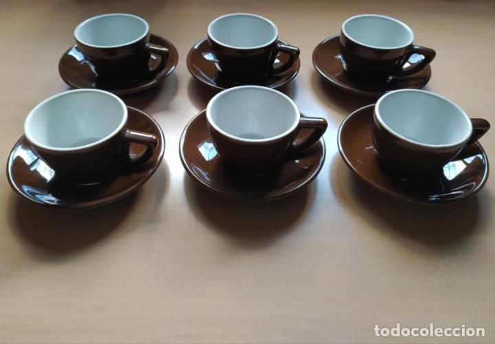 Antig&uuml;edades: JUEGO DE TAZAS ANTIGUO - Foto 2