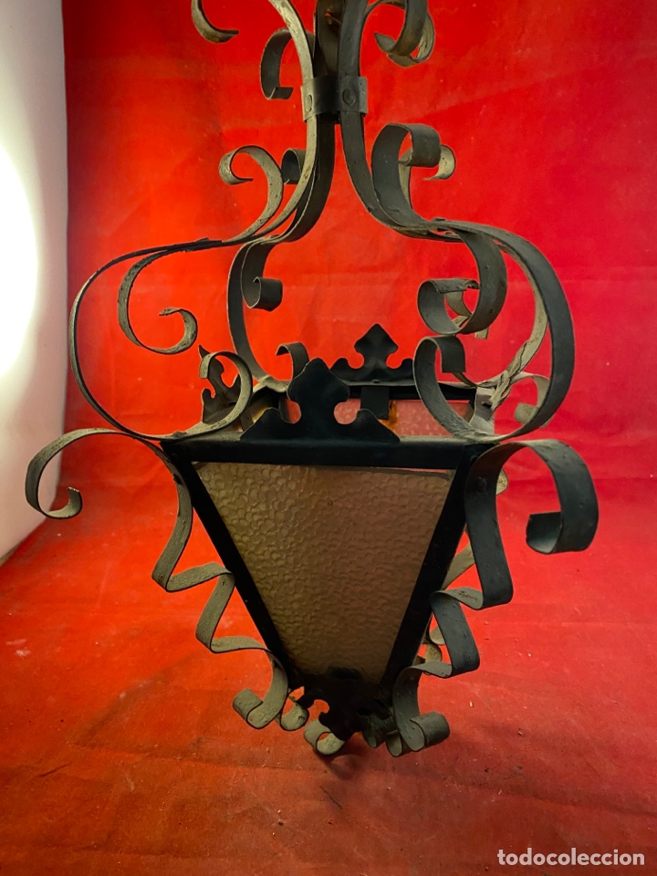 Antig&uuml;edades: Farol forja - Foto 2
