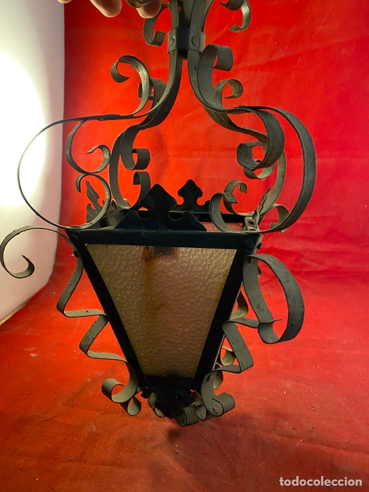 Antig&uuml;edades: Farol forja - Foto 4