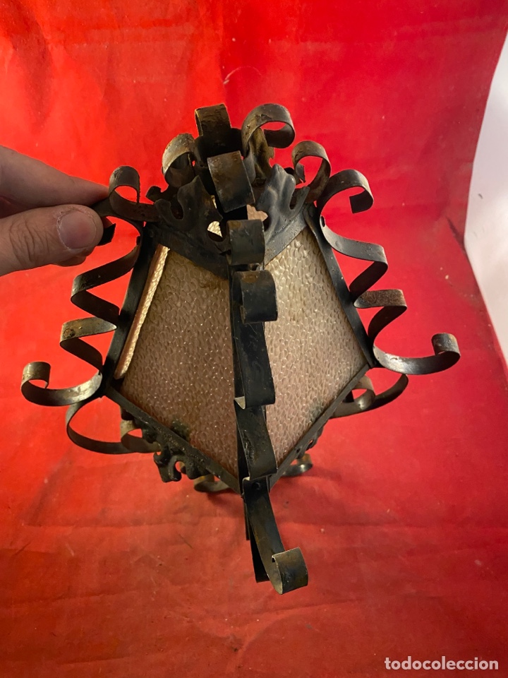 Antig&uuml;edades: Farol forja - Foto 6
