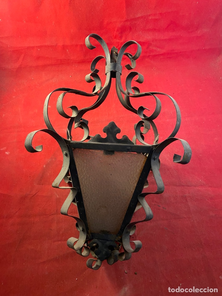 Antig&uuml;edades: Farol forja - Foto 1