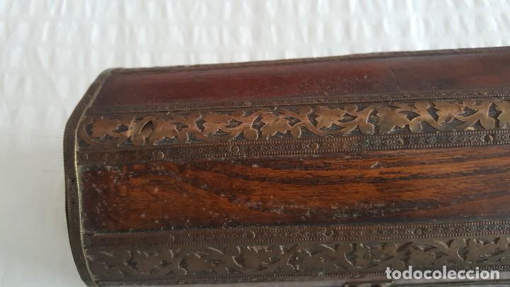 Antig&uuml;edades: COFRE,CAJA O BA&Uacute;L DE MADERA - Foto 9