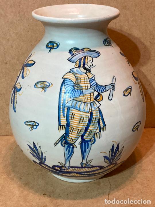 Antig&uuml;edades: Jarr&oacute;n de Talavera de La Menora - Foto 1