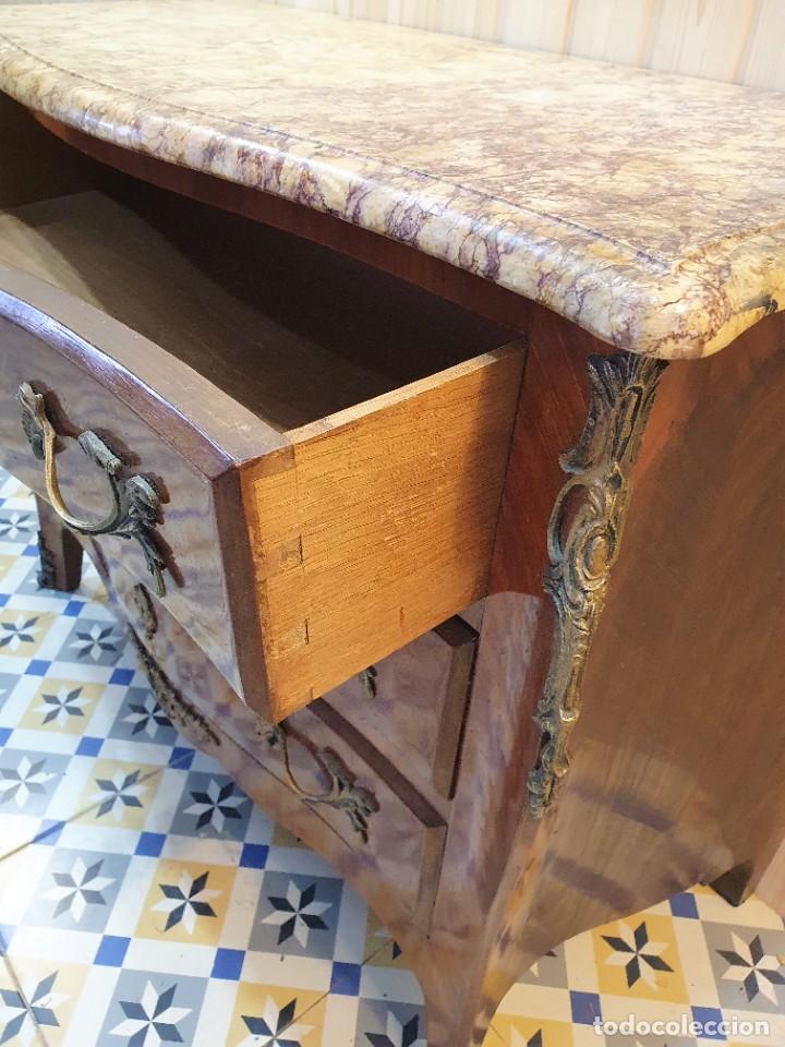 Antig&uuml;edades: ANTIGUA COMODA ESTILO LUIS XV - Foto 5