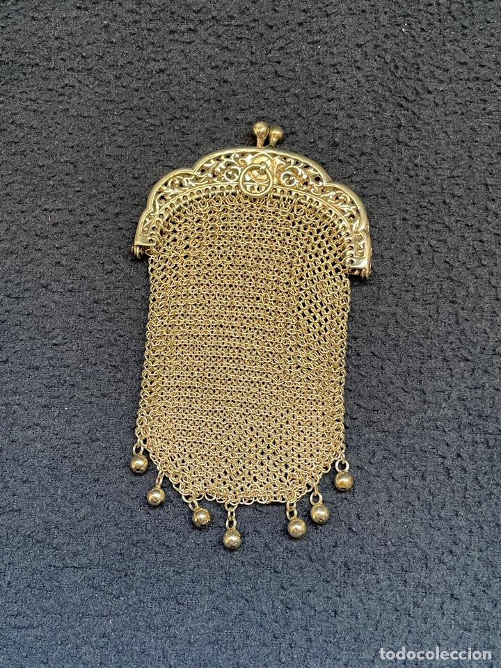 Antig&uuml;edades: Bolso peque&ntilde;o de plata de Ley - Foto 1