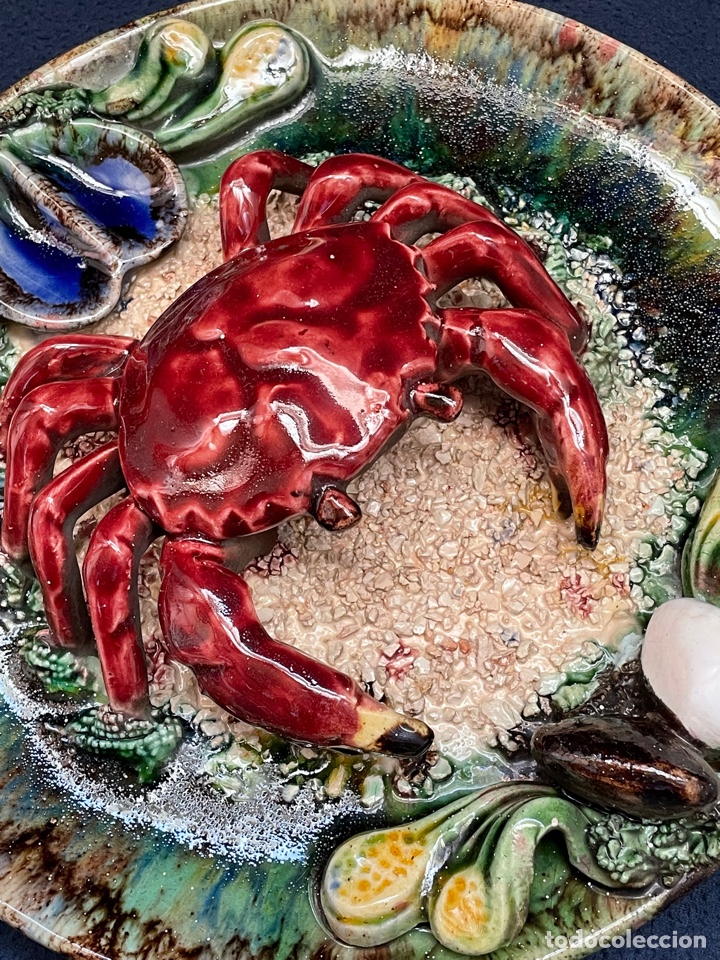 Antig&uuml;edades: Plato de cer&aacute;mica portuguesa - Foto 3