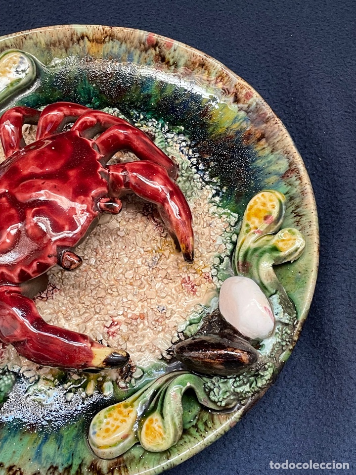 Antig&uuml;edades: Plato de cer&aacute;mica portuguesa - Foto 5