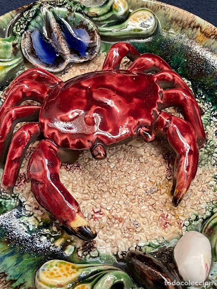 Antig&uuml;edades: Plato de cer&aacute;mica portuguesa - Foto 6